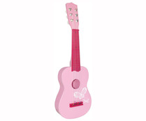 Mi primera guitarra rosa, 42cm., ONE TWO FUN ALCAMPO.
