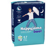 Pañales de noche talla 7 (calzoncillos absorventes), para niños de 17 a 29 kilogramos y de 4 a 7 años DODOT Happyjama 17 uds.