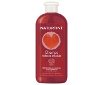 Champú fortificante y anti-caida, para cabellos débiles y sin densidad NATURTINT 330 ml.