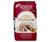 Harina de trigo de fuerza, ideal para panes y pastelería VILLAMAYOR 1 kg.