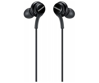 Auriculares tipo intraudivito SAMSUNG, micrófono, control de volumen, clavija 3,5mm, color negro. Auriculares tipo intraudivito SAMSUNG, micrófono, control de volumen, clavija 3,5mm, color negro.