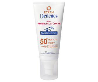 Protector solar especial para niños con factor protección 50+ (muy alta) DENENES 50 ml Protector solar especial para niños con factor protección 50+ (muy alta) DENENES 50 ml