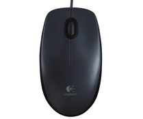 Ratón óptico con cable LOGITECH M90, 3 botones, conexión Usb.