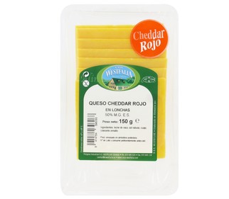 Queso en lonchas cheddar 150 gramos Queso en lonchas cheddar 150 gramos