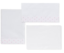 Tríptico para cuna, estampado estrellas, INTERBABY.