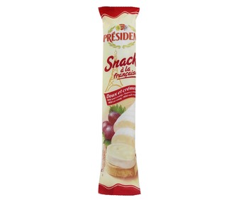 Queso de pasta blanda PRÉSIDENT SNACK 180 g. Queso de pasta blanda PRÉSIDENT SNACK 180 g.