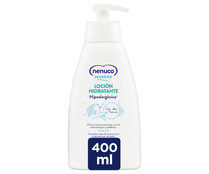 Loción hidratante e hipoalergénica con olor a NENUCO Sensitive 400 ml.