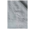 Plaid sherpa en color gris, 125x150 cm, ACTUEL.