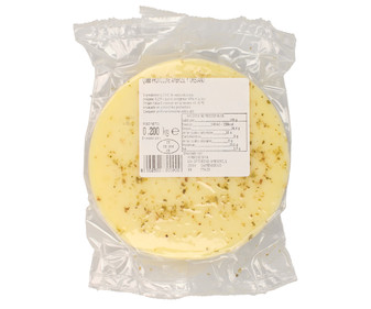 Queso provoleta con orégano CONSORCIO 200 g. Queso provoleta con orégano CONSORCIO 200 g.