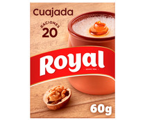 Cuajada azucarada, postre en polvo ROYAL 60 g.