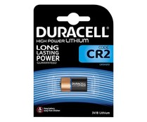 Pila de litio CR2, 3V, DURACELL Ultra power.