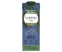 Bebida de arroz sin azúcares añadidos KAIKU Begetal 1 l.