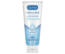 Gel lubricante íntimo con ácido hialurónico y acción hidratante DUREX Naturals 100 ml.