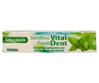 Pasta de dientes sabor menta 75 mililitros Pasta de dientes sabor menta 75 mililitros