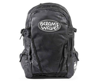 Mochila juvenil explorer color negro, OCEAN'S WAVE. Mochila juvenil explorer color negro, OCEAN'S WAVE.