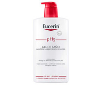 Gel para ducha o baño, especial pieles secas y sensibles EUCERIN pH5 1 l.