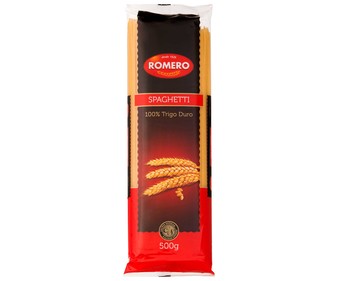 Pasta espagueti ROMERO paquete de 500 gr. Pasta espagueti ROMERO paquete de 500 gr.