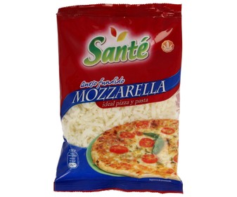 Queso rallado mozzarella 150 gramos Queso rallado mozzarella 150 gramos