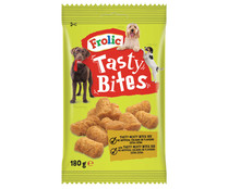 Bocaditos con sabor a carne para perros adultos FROLIC 180 g.