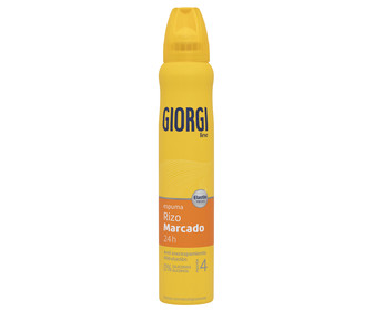 Espuma fijadora (4) especial ondas y rizos cuidados y elásticos GIORGI 210 ml. Espuma fijadora (4) especial ondas y rizos cuidados y elásticos GIORGI 210 ml.