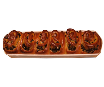 Brioche de crema y chocolate 500 gramos Brioche de crema y chocolate 500 gramos