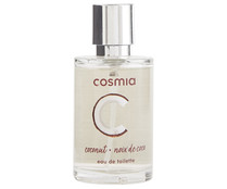 Eau de toilette para mujer con aroma a coco COSMIA 100 ml.