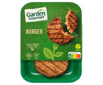 Hamburguesa a base de proteínas vegetales GARDEN GOURMET 2 x 75 g.