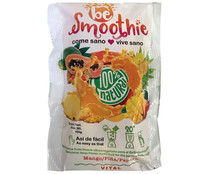 Fruta fresca ultracongelada (mango, piña y papaya), ideal para realizar Smoothies BESMOOTHIE Vital 150 g.