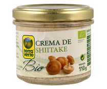 Crema de shiitake ecológica TERRA VERTE 110 g.