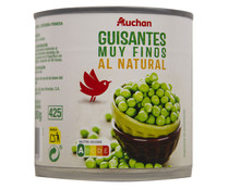 Guisantes muy finos al natural PRODUCTO ALCAMPO lata de 280 g.