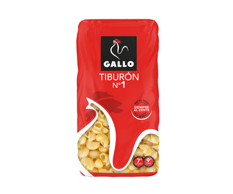 Pasta tiburón Nº 1 paquete de 450 g.