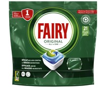 Cápsulas para lavavajillas FAIRY TODO EN 1 ORIGINAL 21 ds.