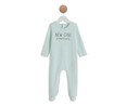 Pijama pelele de terciopelo para bebé IN EXTENSO, talla 80.
