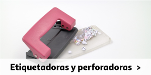 Etiquetadoras y perforadoras