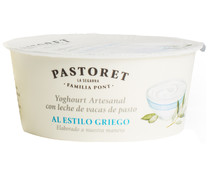Yogur artesanal de leche de vacas de pasto al estilo griego PASTORET 125 g.