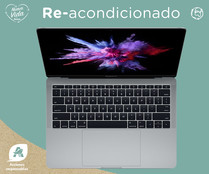 Portátil 33,02 cm (13") APPLE MacBook Pro 13 2017 (REACONDICIONADO), Intel Core i5-7360U, 8GB Ram, 128GB SSD, Intel Iris Plus Graphics 640, macOS.  