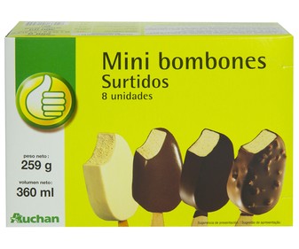 Helado de vainilla 360 mililitros pack de 8 unidades Helado de vainilla 360 mililitros pack de 8 unidades