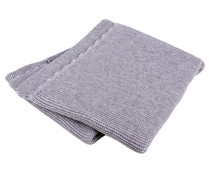  Manta de algodón para bebé, 100x75 cm, gris claro, INTERBABY.