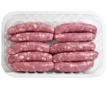 Bandeja de longaniza ibérica fresca blanca EMCESA Bandeja de longaniza ibérica fresca blanca EMCESA
