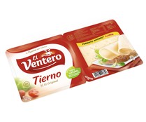 Queso lonchas tierno EL VENTERO 180 g. pack de 2 uds.