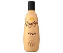 Crema de orujo con alcohol, elaborada en Galicia RUAVIEJA botella de 1 l.