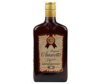 Licor amaretto elaborado en Italia LICOR MEDITERRÁNEO botella de 70 cl.