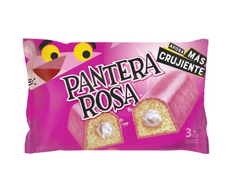 Pastelitos Pantera Rosa BIMBO 3 uds. 165 g. Pastelitos Pantera Rosa BIMBO 3 uds. 165 g.