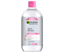 Agua micelar todo en uno para todo tipo de pieles GARNIER Skin active 700 ml.