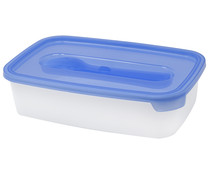 Set de tupper de 1 litro de capacidad más cubiertos, ESSENTIAL.