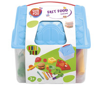 La casita divertida de pasta para moldear con plastilina y accesorios, ONE TWO FUN ALCAMPO.