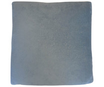 Cojín liso 45x45cm, color gris, ACTUEL. Modelos surtidos, 1 unidad.
