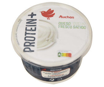 Queso fresco batido con extra de proteínas PRODUCTO ALCAMPO 500 g. Queso fresco batido con extra de proteínas PRODUCTO ALCAMPO 500 g.