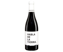Vino tinto crianza de la tierra de Extremadura HABLA De la tierra botella de 75 cl.
