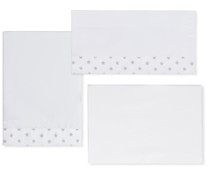 Tríptico para cuna, estampado estrellas, INTERBABY.